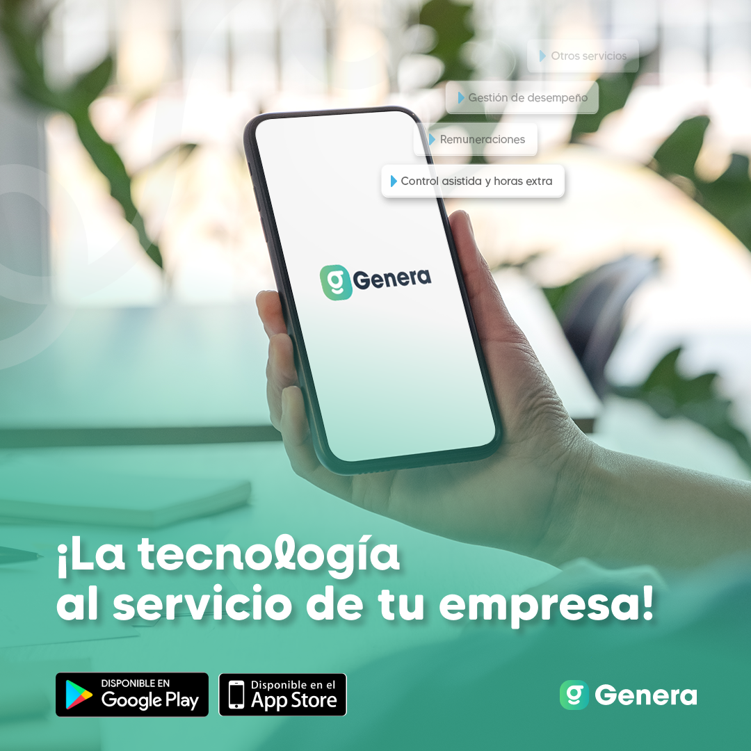 Facilita la gestión de personas con la aplicación móvil de Genera